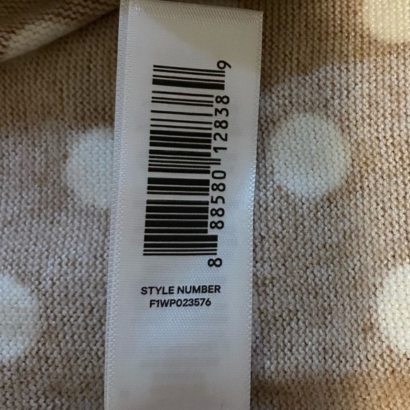 NEW Jillian Harris Polka Dot Knit Jersey Sweater Dress Plus Sz 3X - Picture 7 of 8